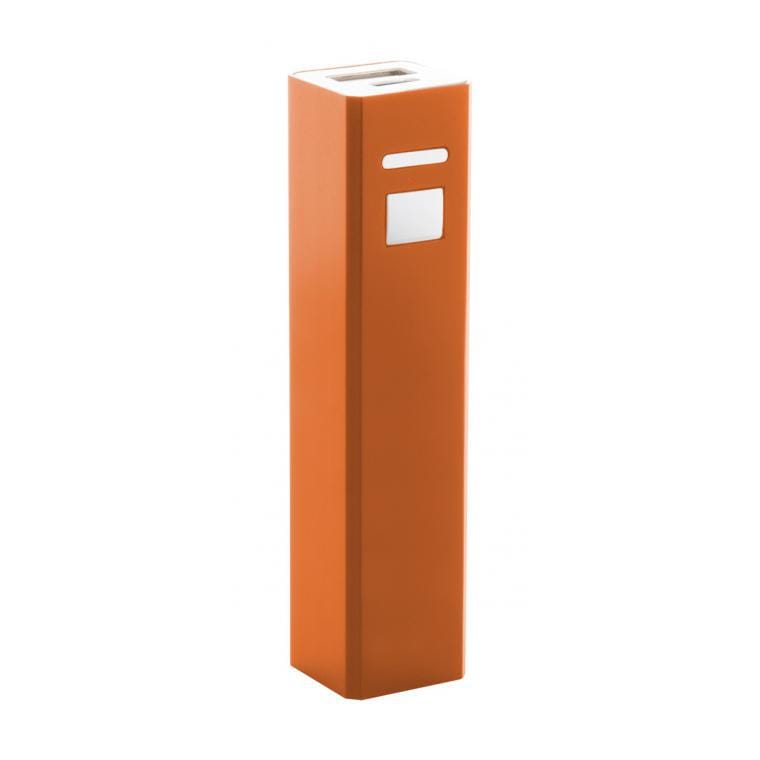Baterie externă USB Balzur portocaliu alb 2200 mAh