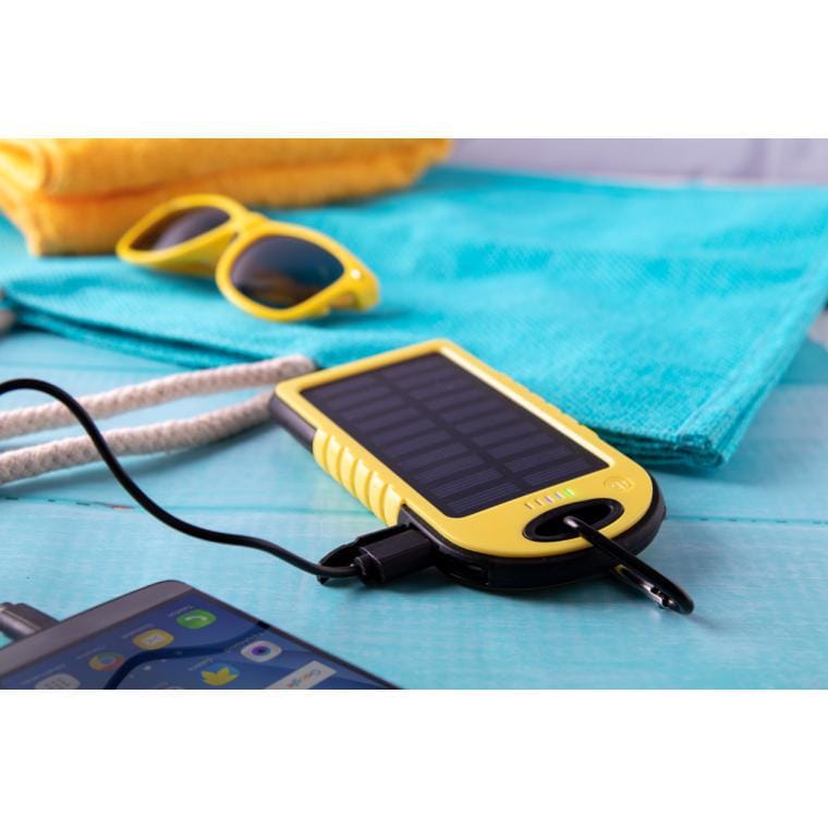 Baterie externă Durabank galben negru 4000 mAh