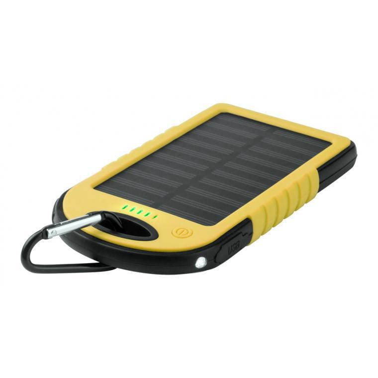 Baterie externă Durabank galben negru 4000 mAh