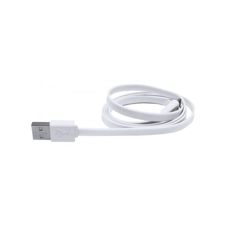 Cablu încarcător USB Yancop alb