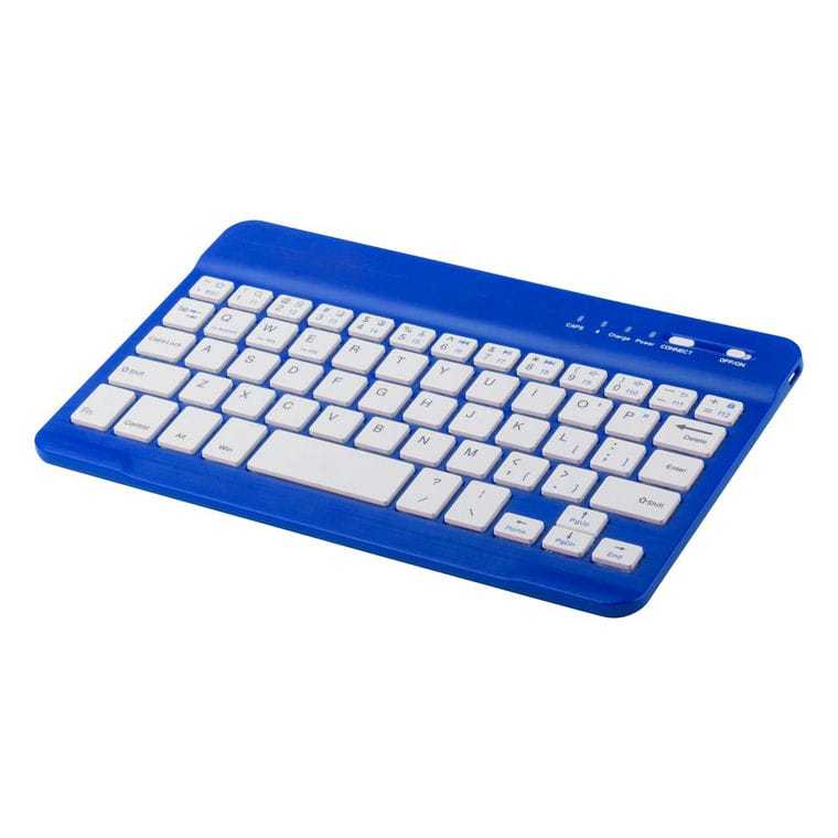 Tastatură bluetooth Volks albastru alb