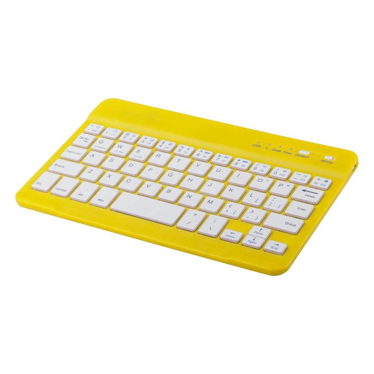 Tastatură bluetooth Volks galben alb