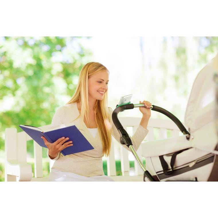 Suport telefon mobil Perch negru verde