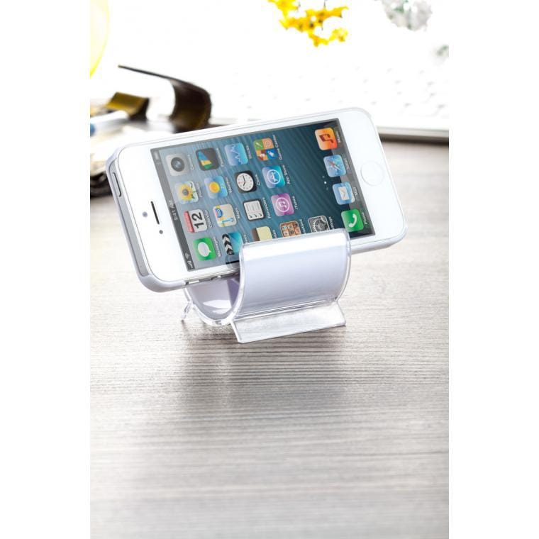 Suport telefon mobil Barry alb transparent
