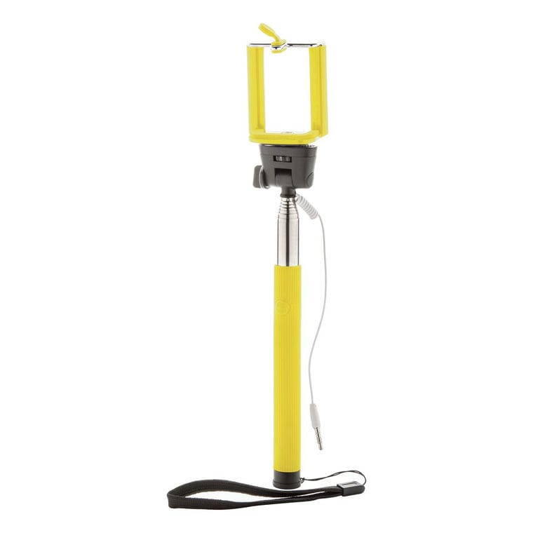 Selfie stick Nefix galben negru