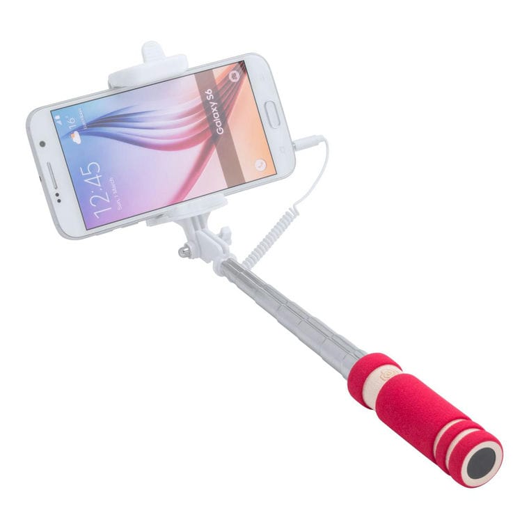 Selfie stick Paicom roșu alb