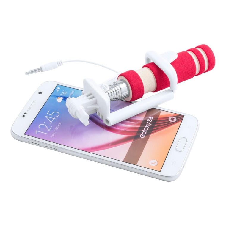 Selfie stick Paicom roșu alb