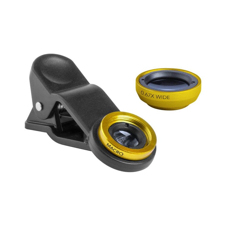 Set lentile universale Drian galben negru