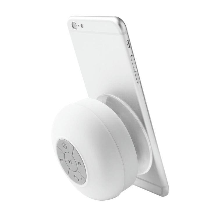 Boxă bluetooth rezistentă la apă Abyss alb alb