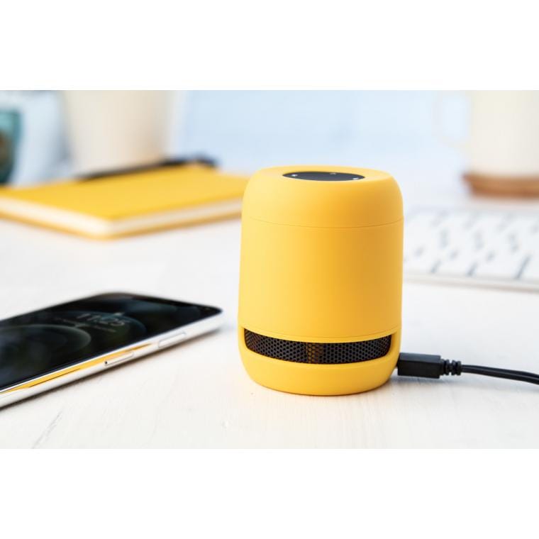 Boxă cu bluetooth Braiss galben negru