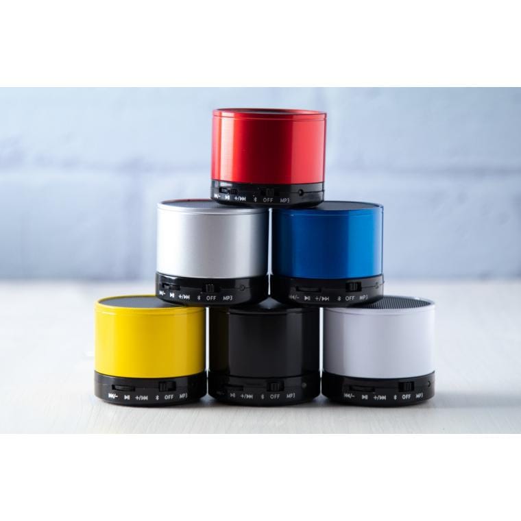 Boxă bluetooth Decibel galben negru