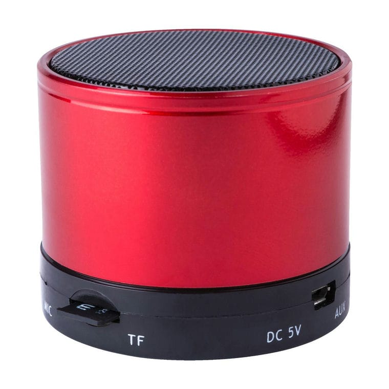 Boxă bluetooth Decibel roșu negru