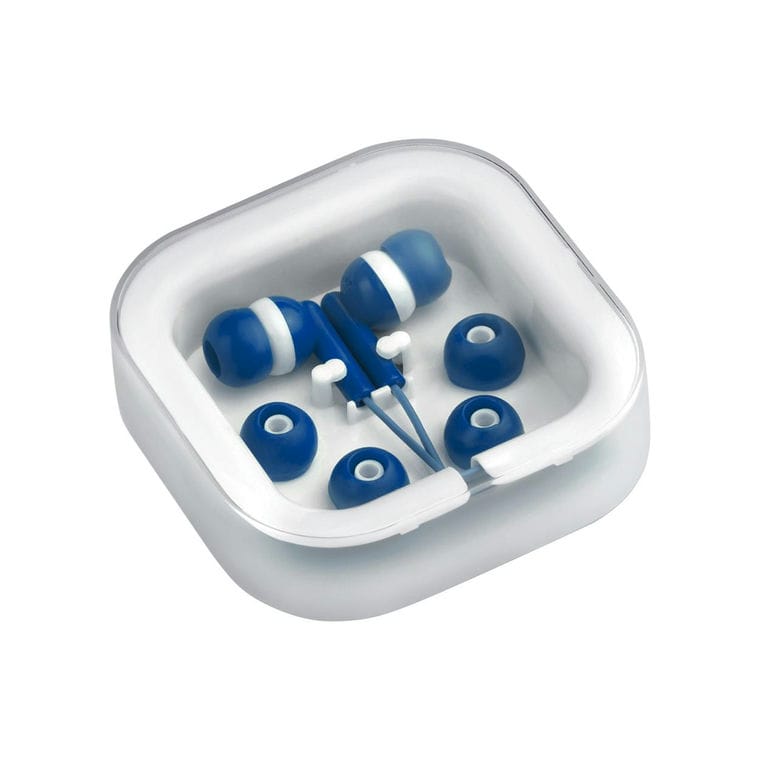 Căști pentru telefon Cort alb albastru