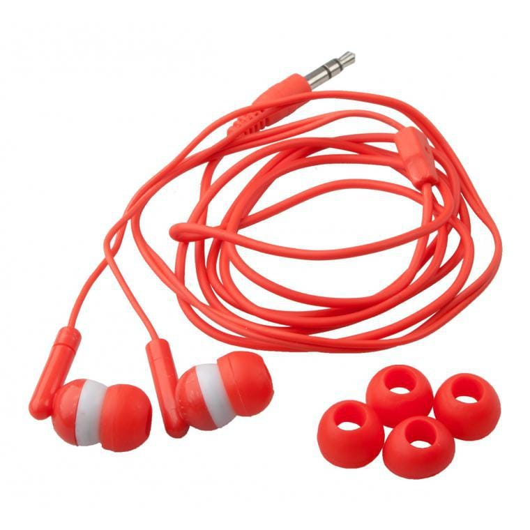 Căști pentru telefon Cort alb roșu