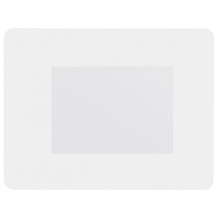 Ramă foto/mouse pad Pictium alb