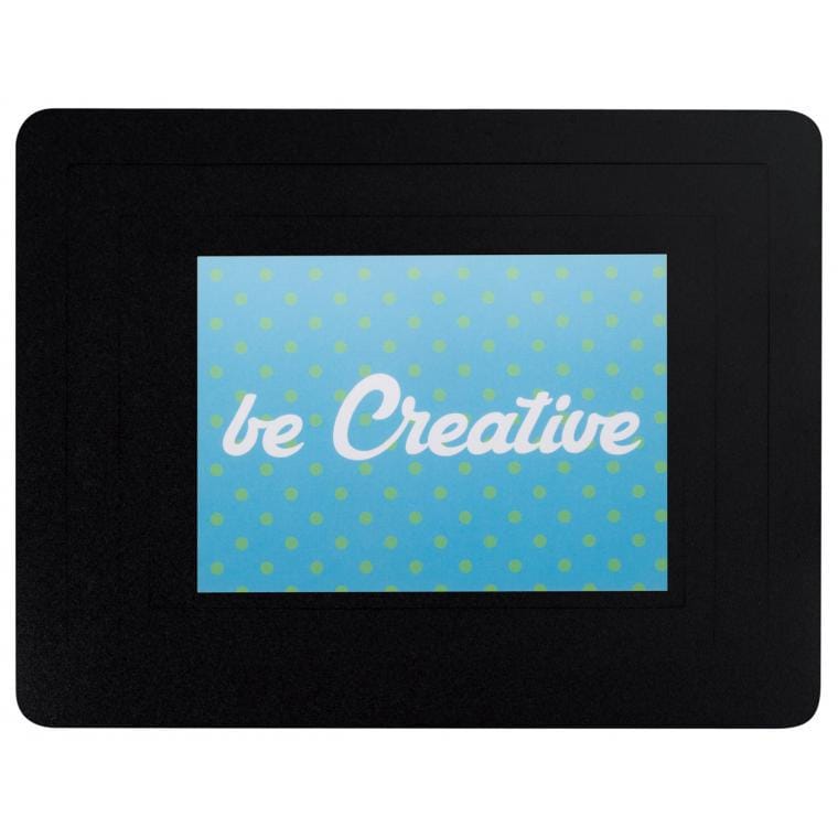 Ramă foto/mouse pad Pictium negru