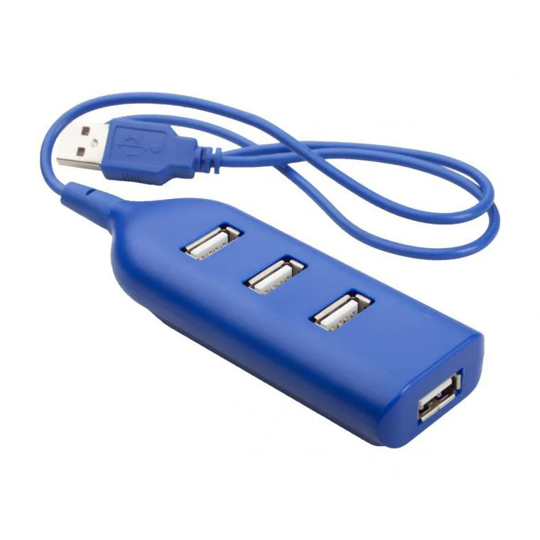 Hub USB Ohm albastru