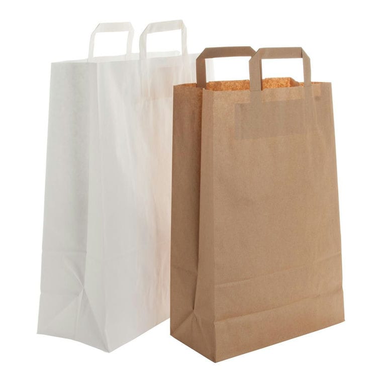 Sacoșă din hârtie Market maro