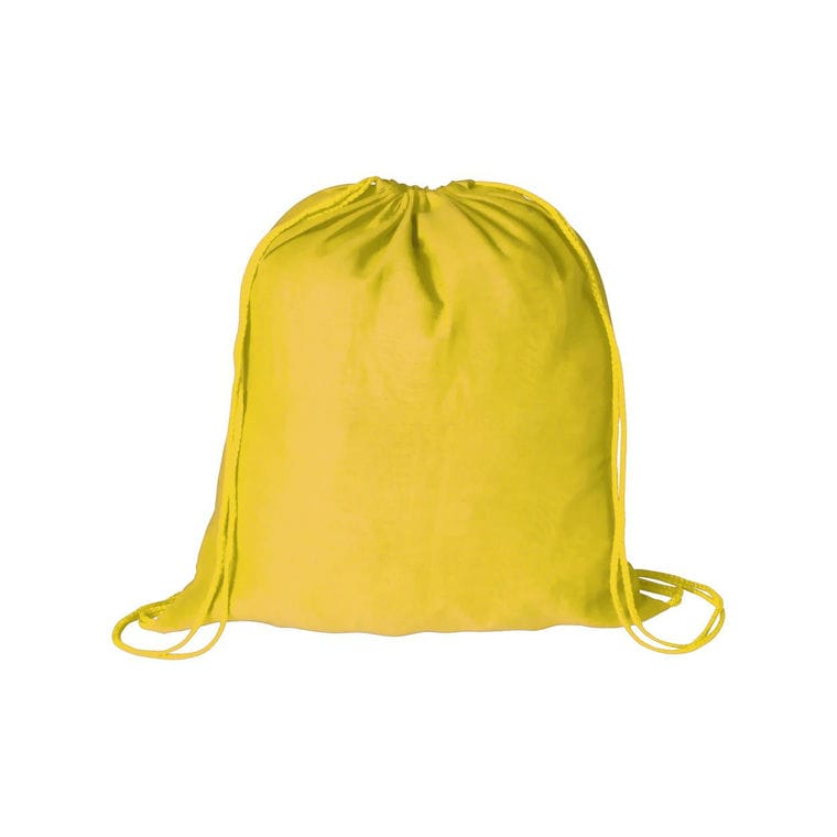 Rucsac drawstring Kassy Galben