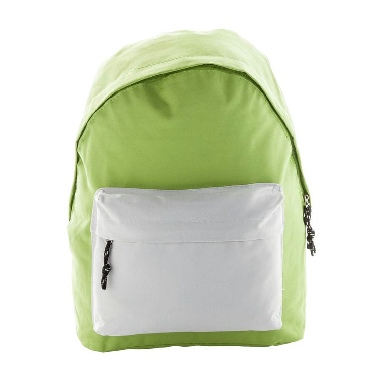 Rucsac Atlantis verde deschis alb