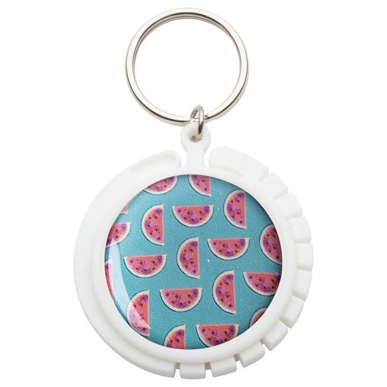 Cârlig geantă Foldy alb