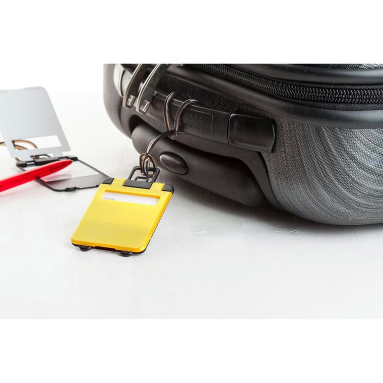 Etichetă bagaje Glasgow galben