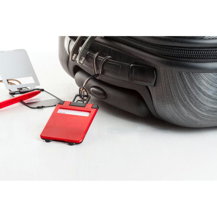 Etichetă bagaje Glasgow roșu