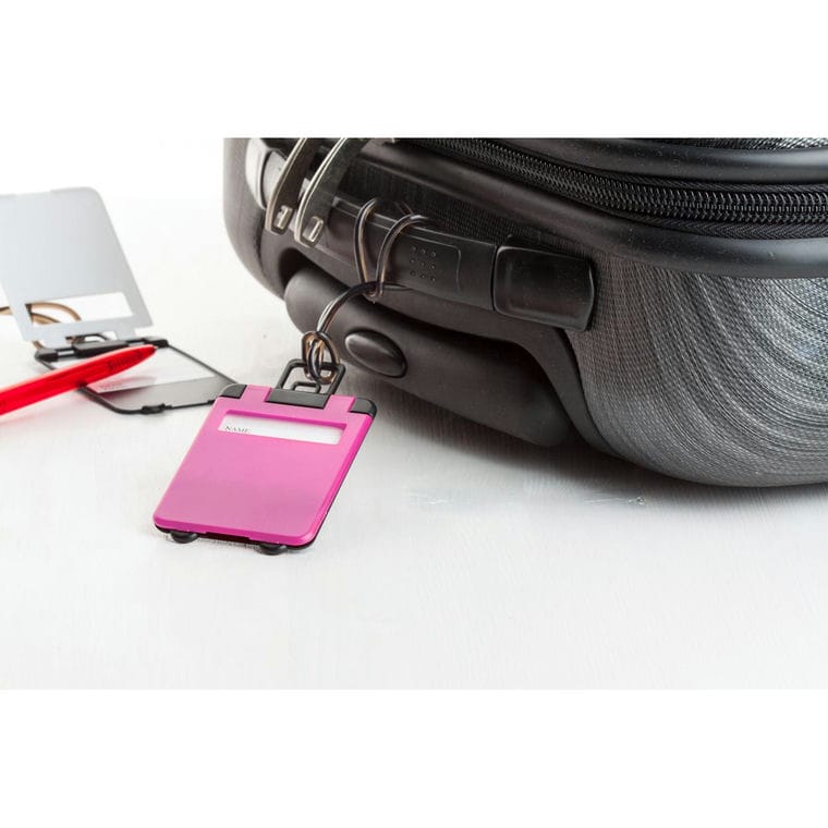 Etichetă bagaje Glasgow roz