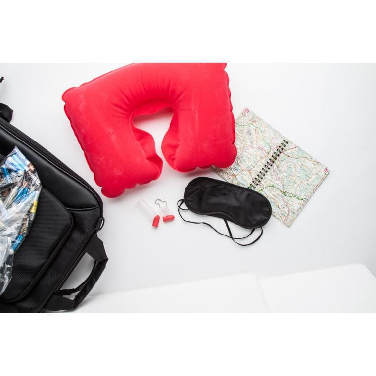 Set voiaj Skycap roșu negru