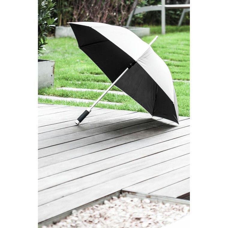 Umbrelă automată Nuages argintiu