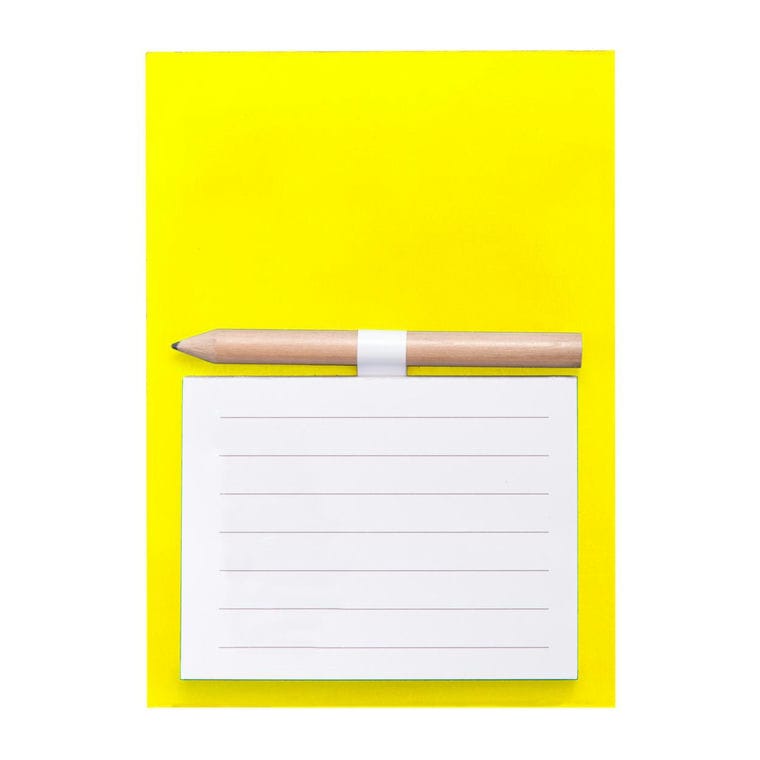Blocnotes magnetic Pecfri galben