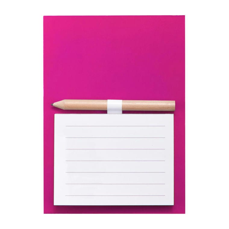 Blocnotes magnetic Pecfri roz