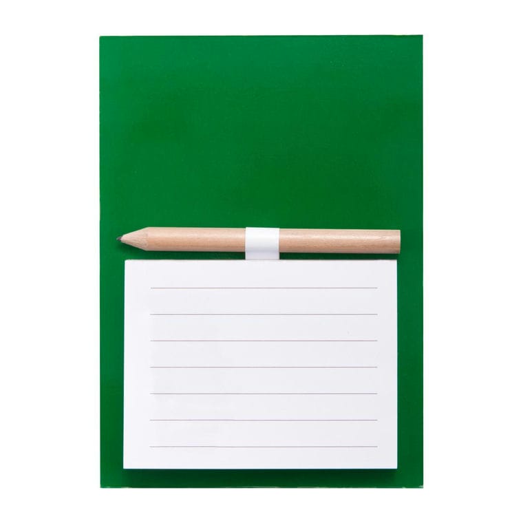 Blocnotes magnetic Pecfri Verde
