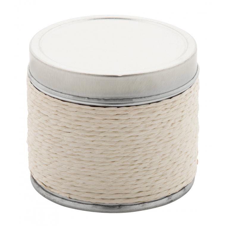 Lumânare parfumată, ciocolată Scendle bej gri