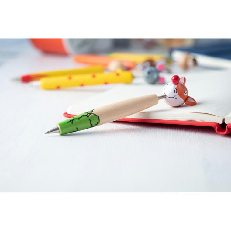 Pix cu figurină şoarece Zoom bej