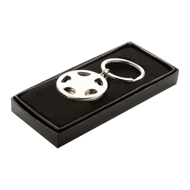 Breloc Dromo argintiu