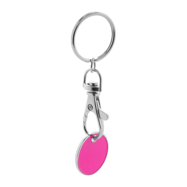 Breloc Eurocoin roz