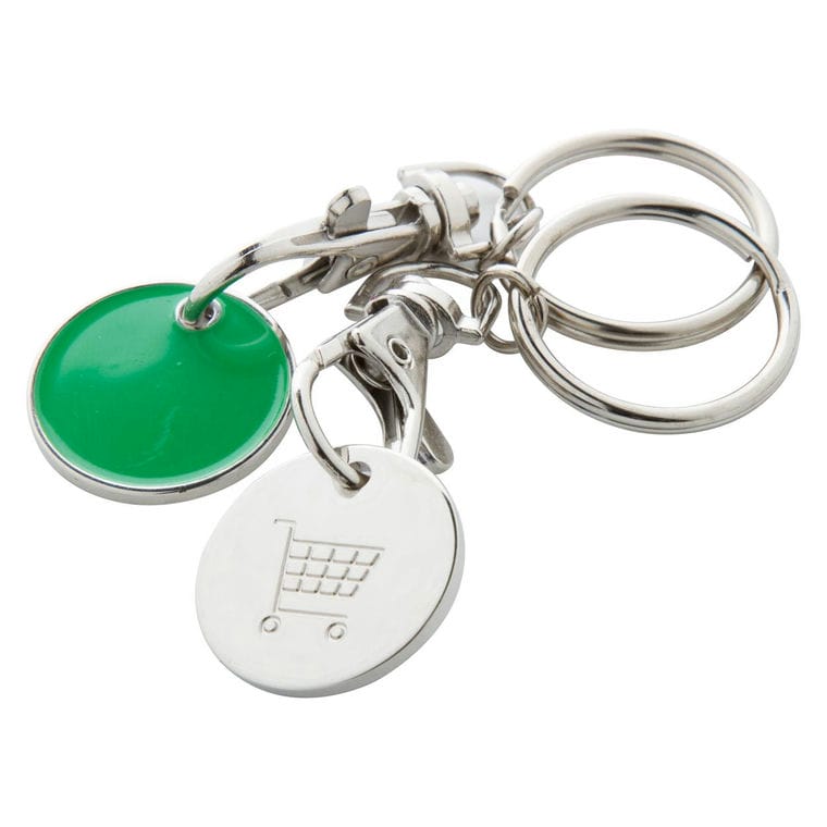 Breloc Eurocoin Verde