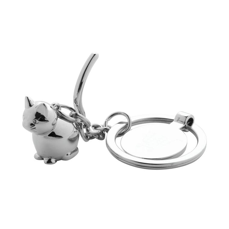 Breloc cu fisă Hoinzo argintiu