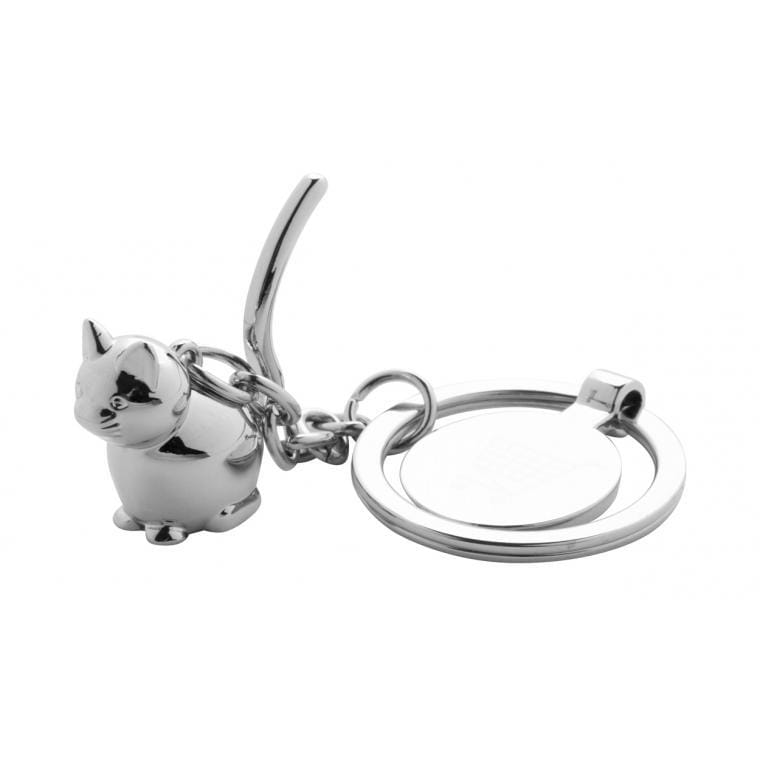 Breloc cu fisă Hoinzo argintiu