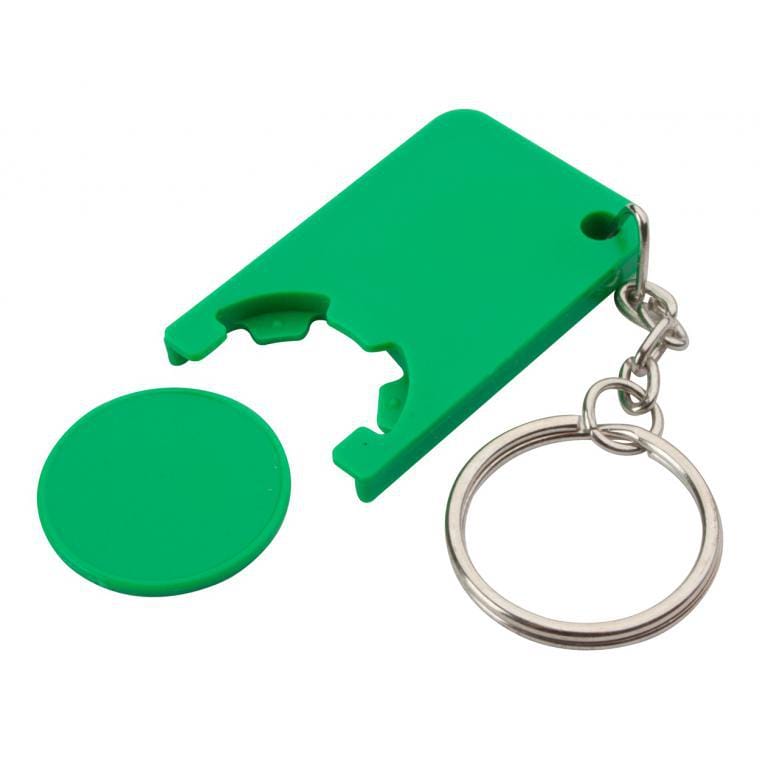 Breloc cu fisă Beka verde