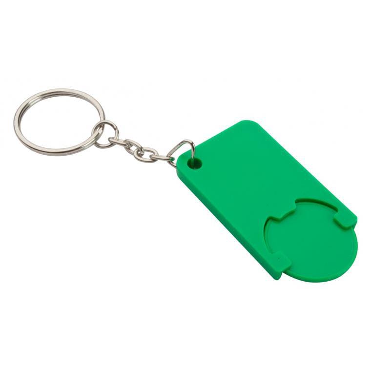 Breloc cu fisă Beka verde