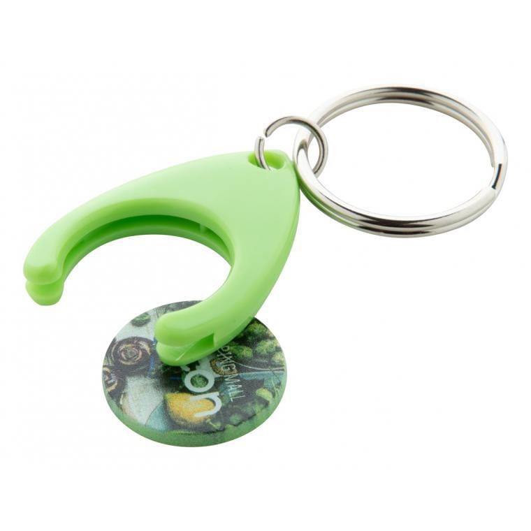 Breloc cu fisă Nelly verde
