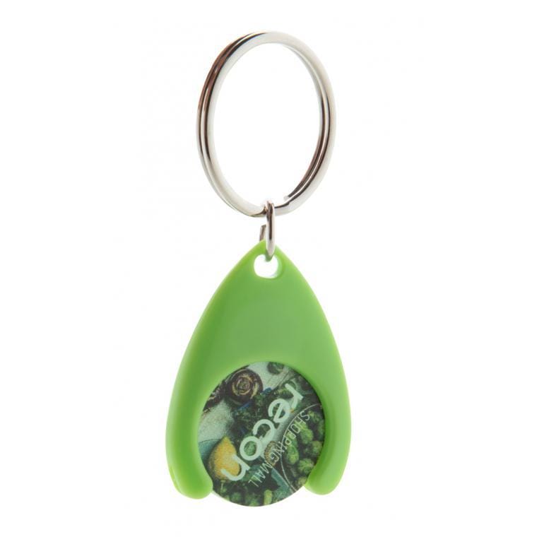 Breloc cu fisă Nelly verde