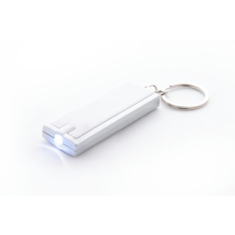 Breloc cu led Industrial alb