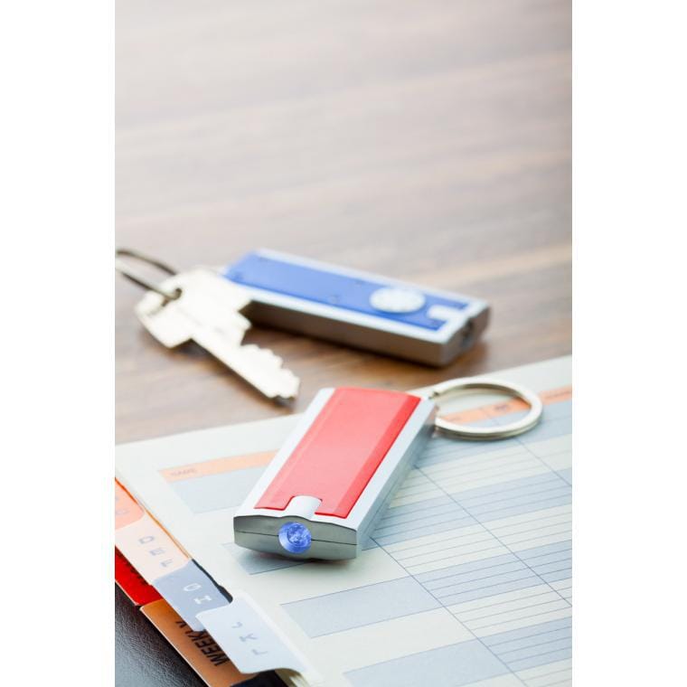 Breloc cu led Industrial roșu