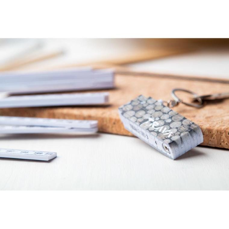 Breloc metru Cabinet alb