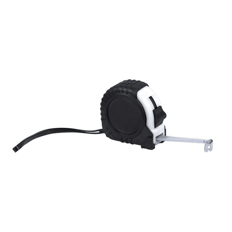 Ruletă Meter 5 m alb negru