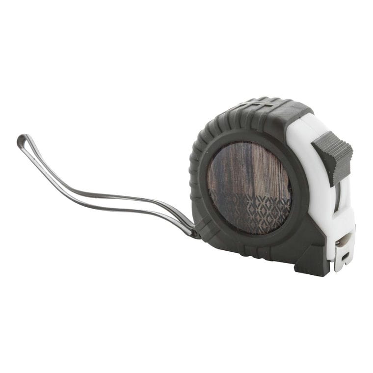 Ruletă Meter 5 m alb negru