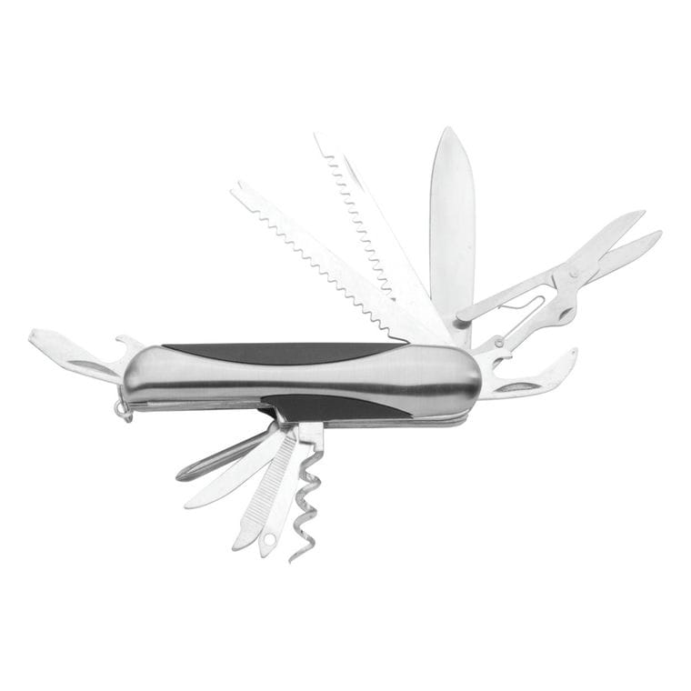 Briceag cu 11 functii Wyoming argintiu